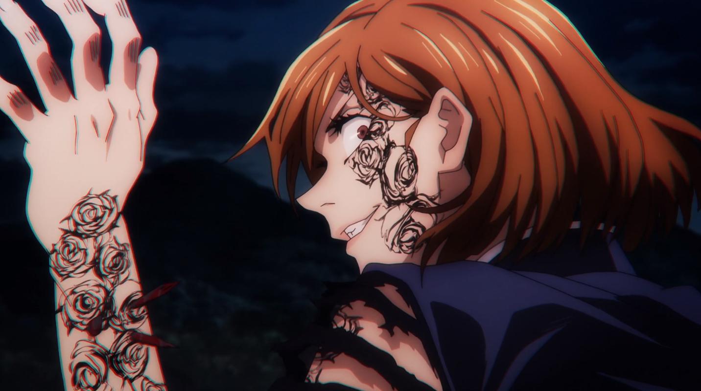 又一个"疯批美人"登场,钉崎野蔷薇领悟黑闪,一招秒杀特级咒灵