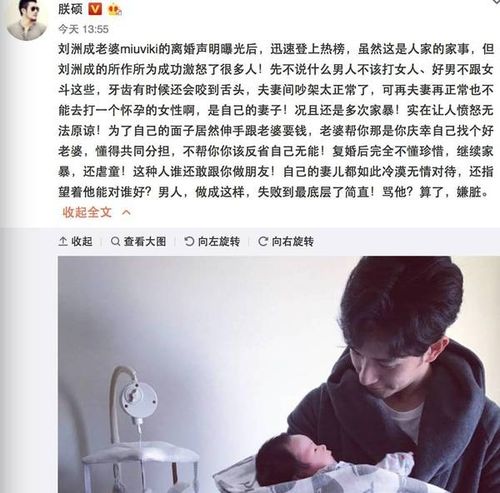 刘洲成老婆做小三的黑历史被扒 女儿生父是富二代