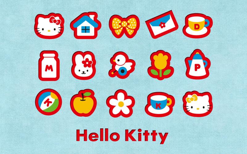 壁纸卡通hellokitty