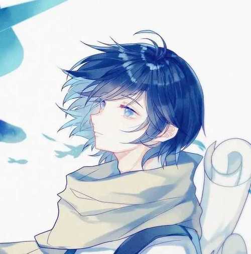 有没有很有韵味的蓝色动漫头像?