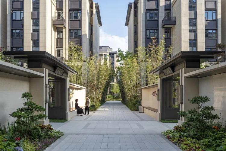 常熟龙湖熙上 居住区景观图