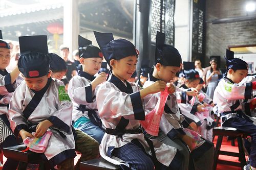 广东省军区幼儿园大一班开笔礼仪式