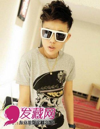 男生发型图片及名称 男士烫发发型设计(4)