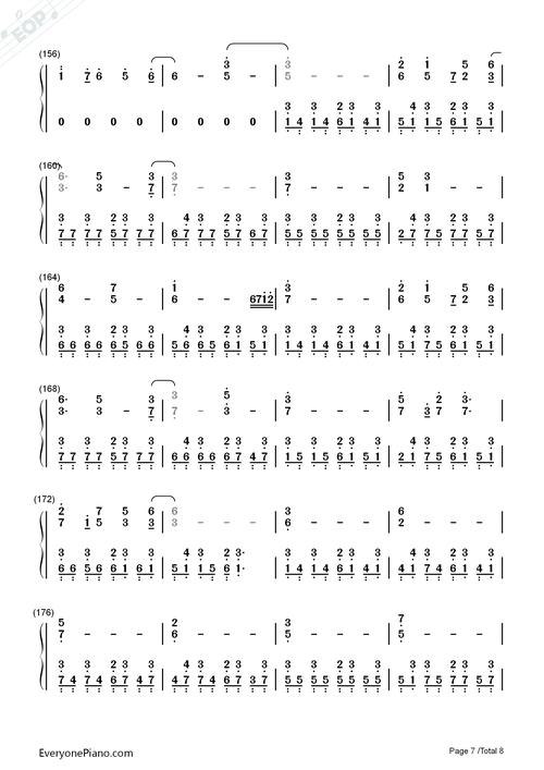 episode.0-kanimiso p双手简谱预览7