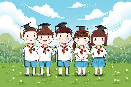 小学毕业季素材
