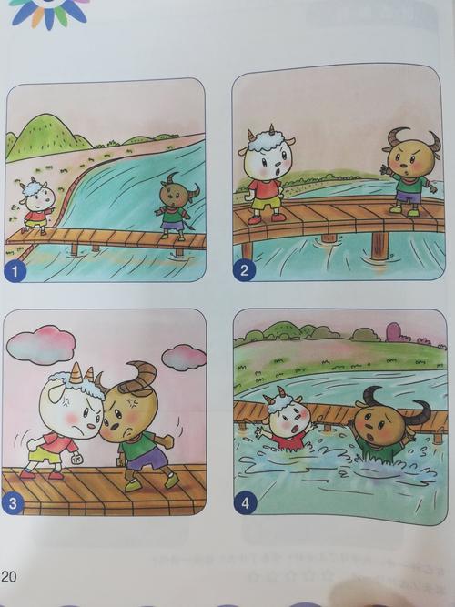 今天故事是《小羊过桥》,小朋友们的需要表达能力越来越好了,能够大声