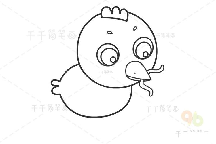 小鸡吃饲料及青菜,小虫,碎米成长.鸡是人类饲养最普遍的家禽.