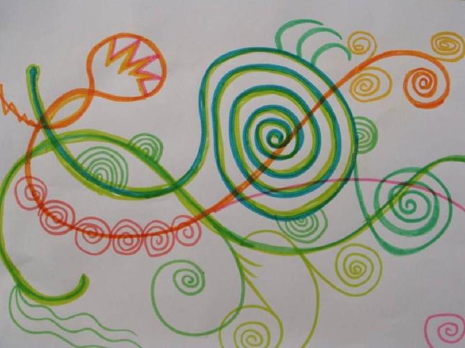 人教版《曲曲直直》——三年级美术线上课