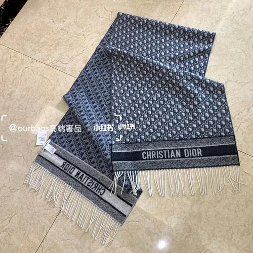 dior 羊毛老花围巾_围巾_迪奥怎么样_纯羊毛围巾_羊毛_羊毛围巾_时尚