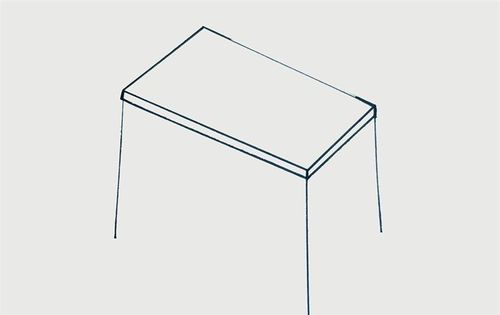 桌子的画法_日常用品简笔画_简笔画大全