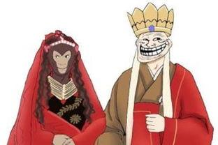 唐僧师徒四人简笔画有色