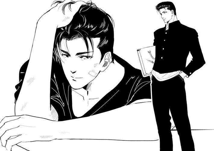 灌篮高手角色解析为樱木花道的遮风挡雨的完美男性水户洋平