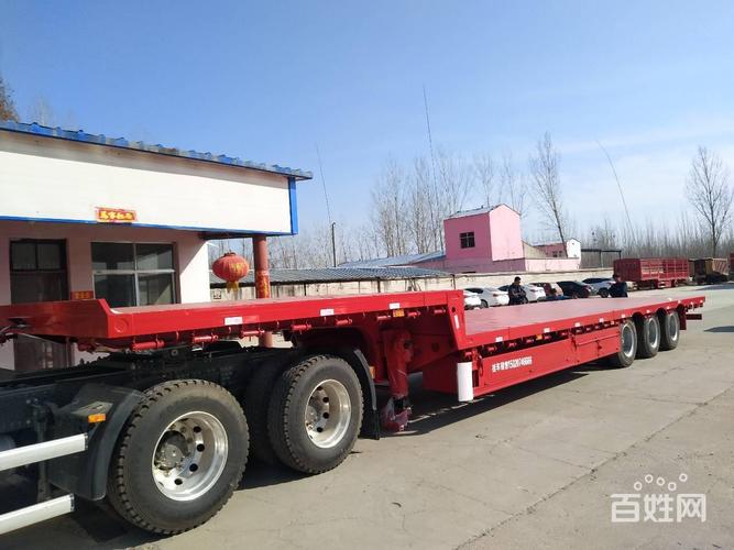 卖大板包牌十三米七五17.5米大板车宽三米板包上牌