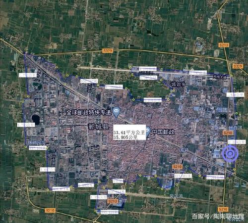 郸城县建成区范围图