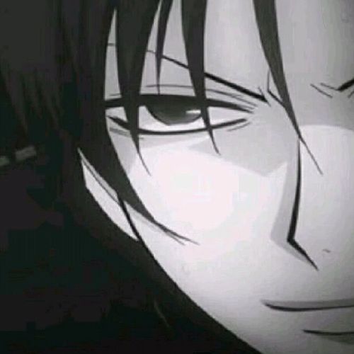 动漫图片,小哥哥轻蔑的眼神