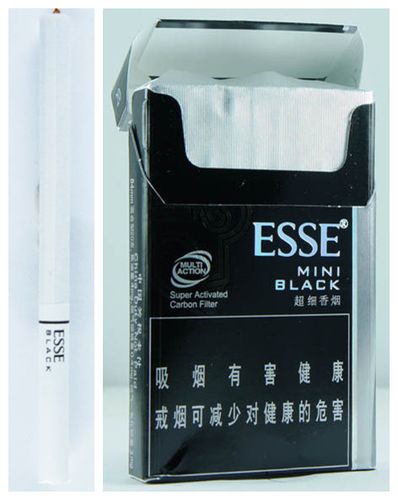 爱喜(迷你黑)香烟价格表图,多少钱一包?