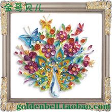 手工纸贴装饰画,鸡蛋托手工装饰画|淘宝商城手工衍纸