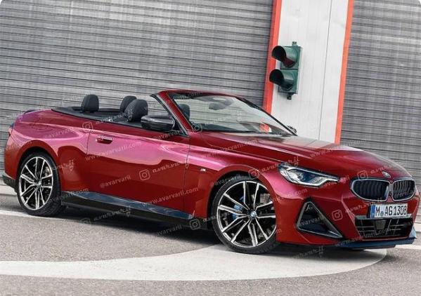 全新宝马2系coupe敞篷版渲染图曝光软顶设计气质拉风