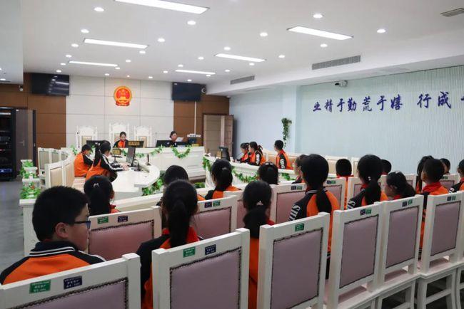 【基层动态】包河法院| 开展青少年模拟法庭活动