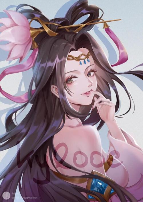 王者荣耀貂蝉精选二次元插画壁纸,我已经沦陷了