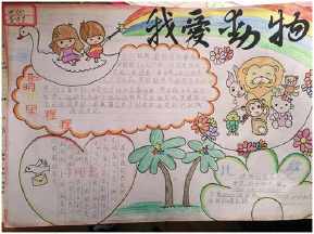 漂亮了植物园手抄报 植物园手抄报