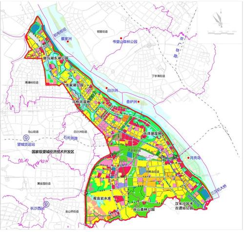 长沙望城区最新规划出炉,"3区1园"都是哪?