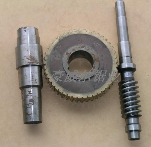 带锯床配件.主动轮主轴(涡轮蜗杆)伟业锯床系列配件