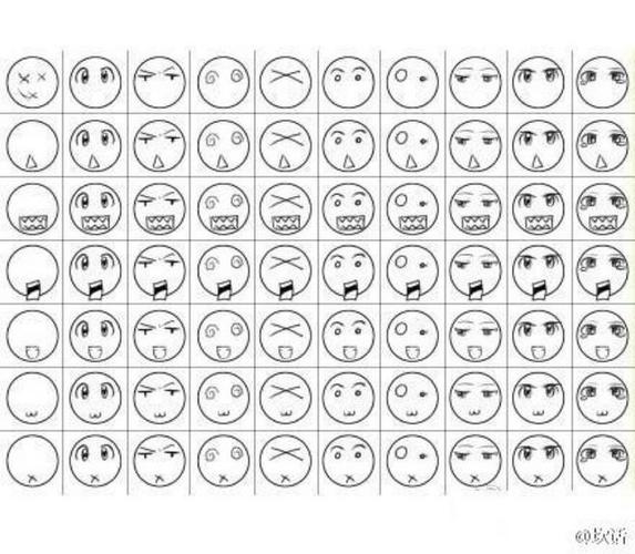 表情简笔画