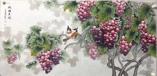 著名工笔画家欧阳国德作品欣赏
