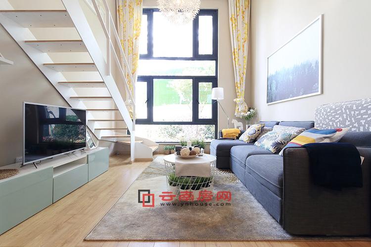 组图:远洋新干线loft公寓b户型约38平米样板房 欣赏