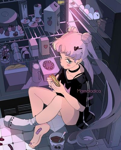 插画师 marmaladica 超可壁纸(four)