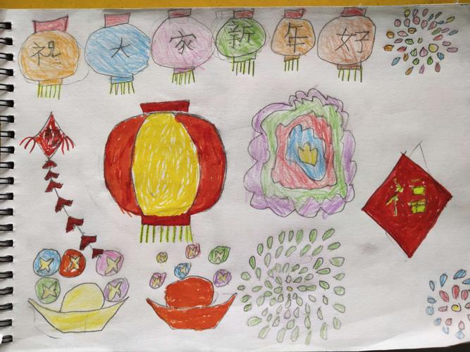 其它 我的中国年——范村小学一年级写绘展示 写美篇   春节,是中国人
