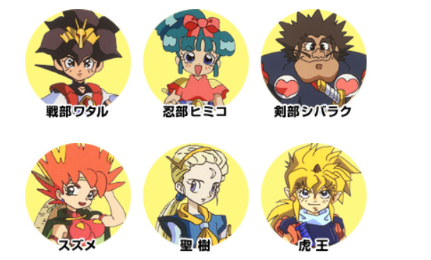 魔神英雄传》 但是到了第三季,作画突然崩了,所有角色都像是q版人物了