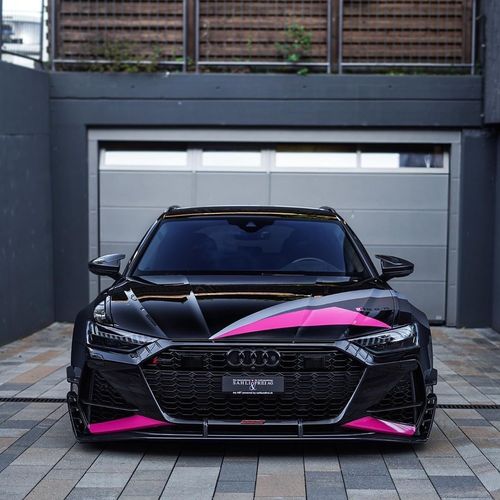 这台奥迪rs6真的好看,不愧是标杆!