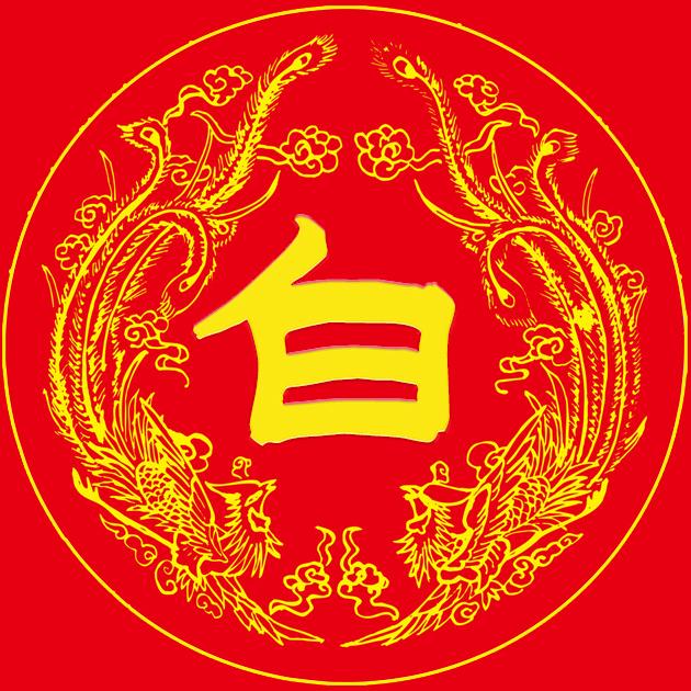【编号191】21张百家姓氏微信头像,喜庆类,龙凤呈祥