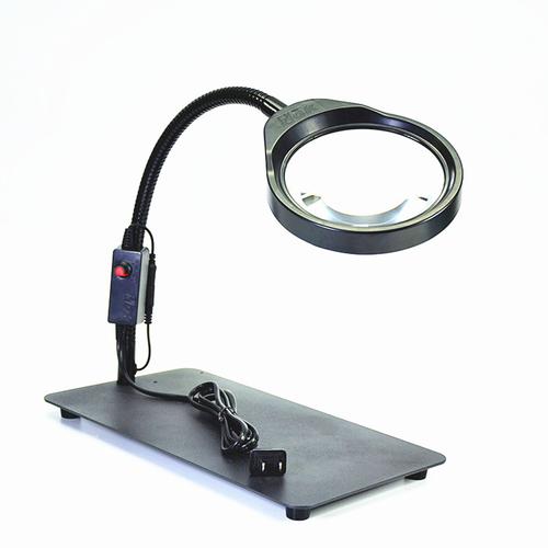 德国pdok台式放大镜带led灯工作台032c带支架维修用阅读检测新款图片