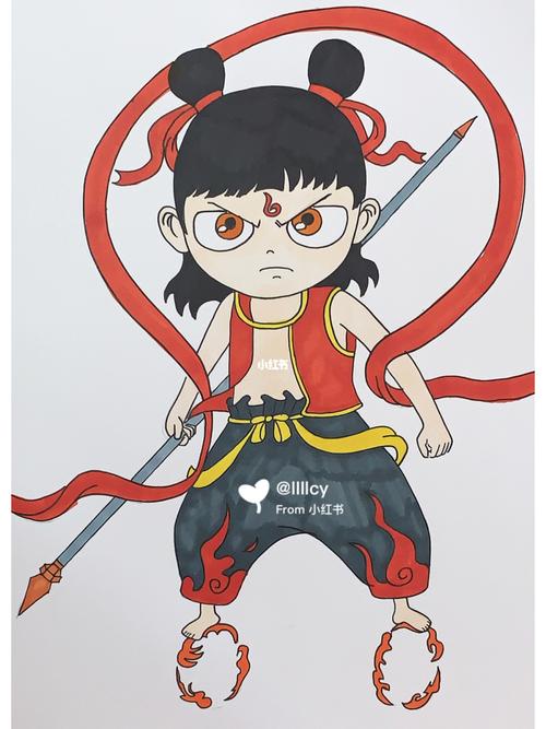 哪吒_动漫_文化_绘画