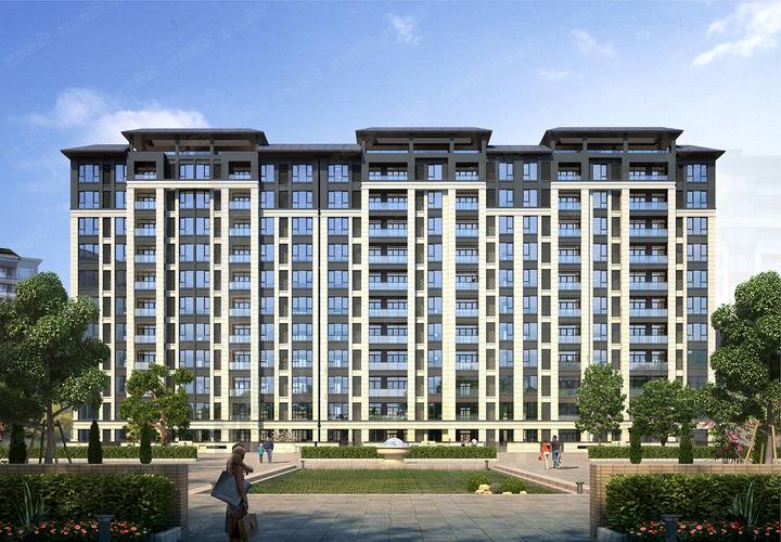 中隆广场 建筑单体透视效果图