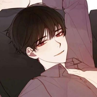 动漫男头正脸头像图片