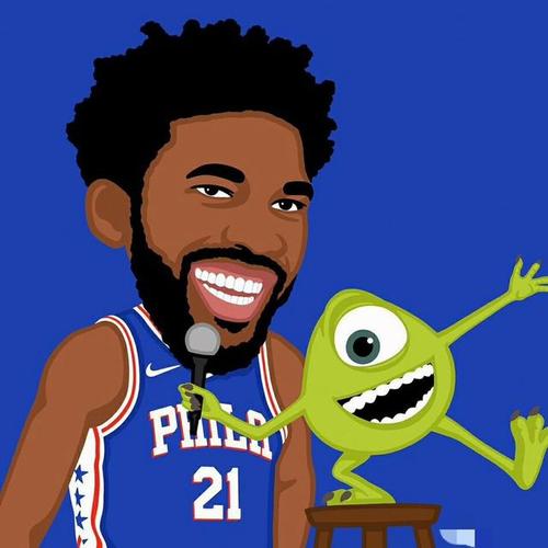 迪士尼画风nba球星漫画!可爱与萌齐飞,你喜欢哪个呢