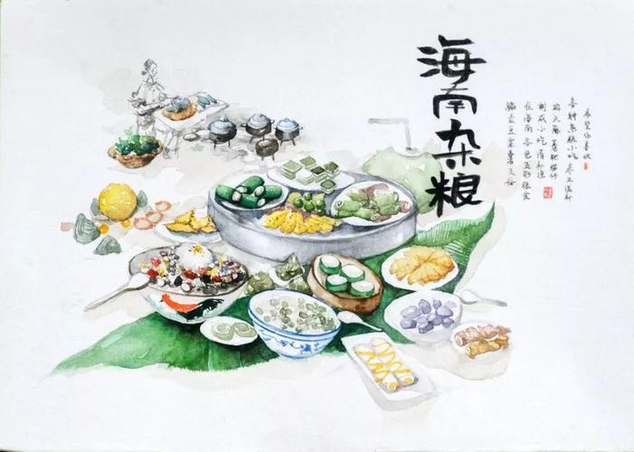 三月三,长桌宴,与君共饮美酒山兰;野味菜蔬,烧鸡烹牛,自由味,山野鲜.