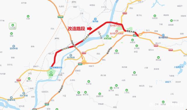 广东河源g205国道改造工程,路线全长12.5公里,速度60公里/小时