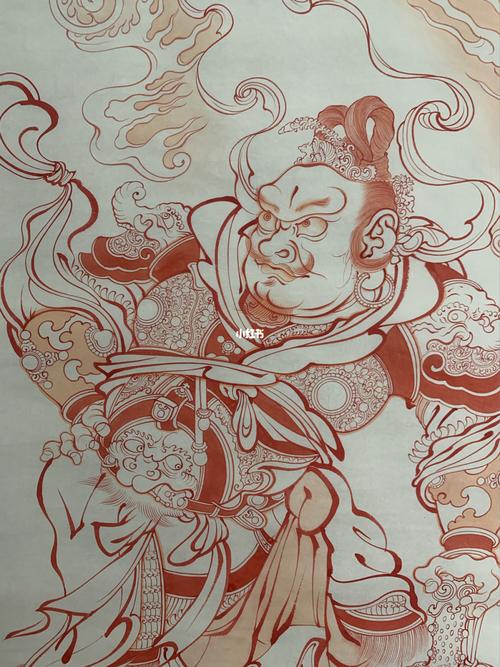 北宋四大天王(一)_工笔画_文化_绘画