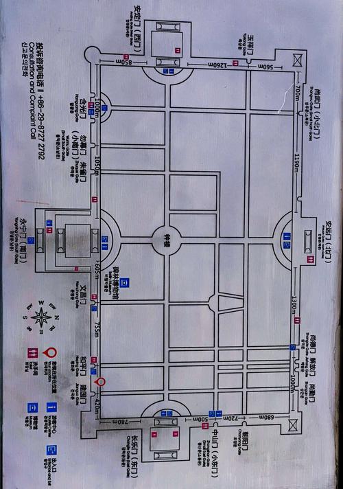 写美篇 西安城墙现有城门18座,从永宁门开始顺时针依次为:永宁门,朱雀
