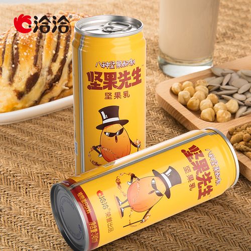 洽洽饮料 恰恰饮品坚果先生坚果乳植物蛋白饮料240ml*8罐