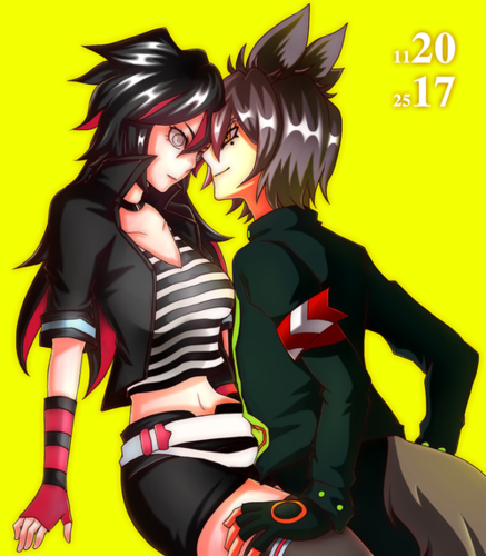 之前画的鬼狐莱娜