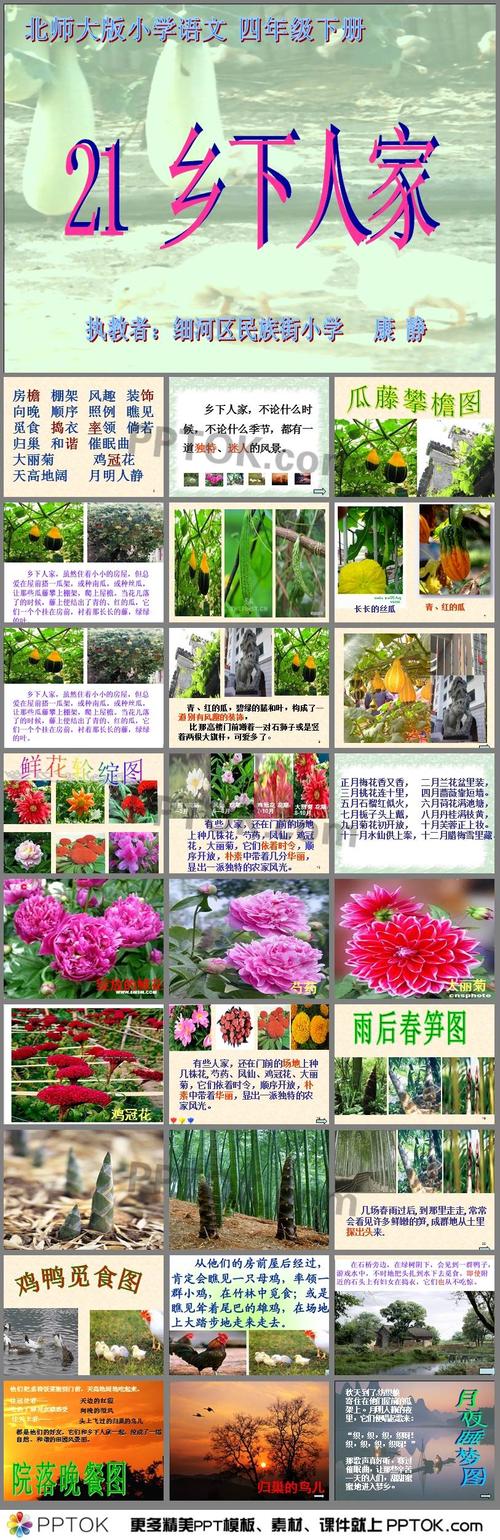 《乡下人家》作者ppt