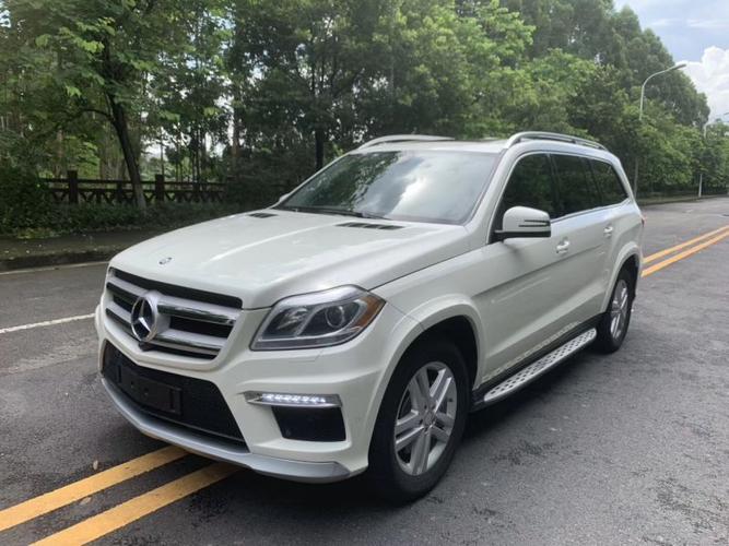2015年 奔驰gl450 v8 白色黑内 550包围