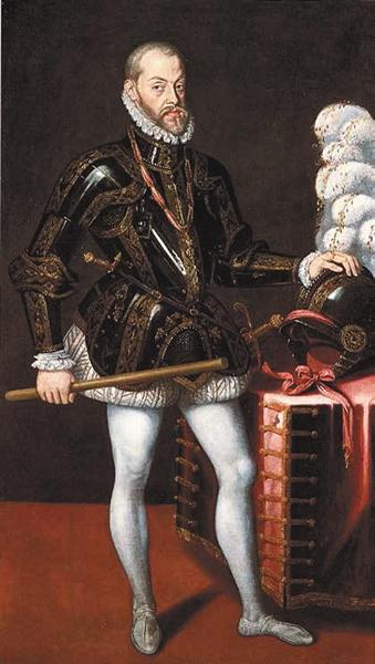 西班牙国王腓力二世.