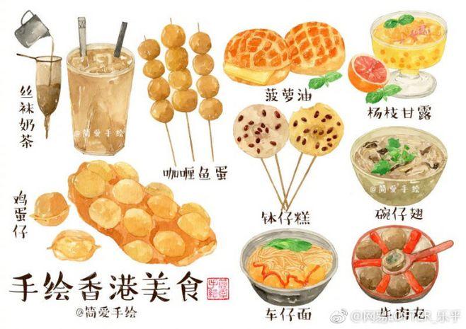 插画/漫画 美食~哇呀~插画